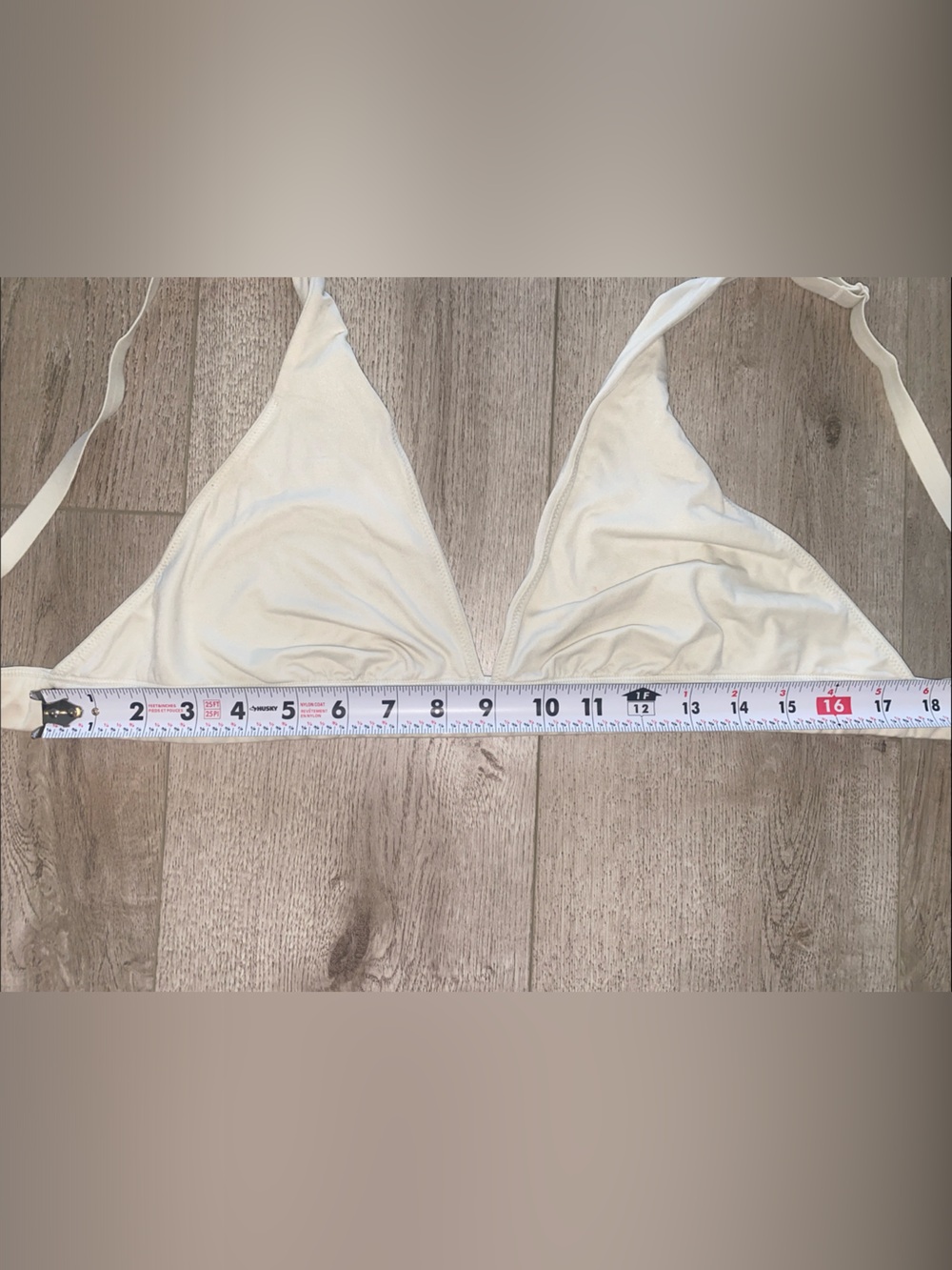 🥥Lululemon Wundermost Ultra-Soft Nulu
Triangle Bralette - Size 10 A-D Cups - Picture 11 of 13